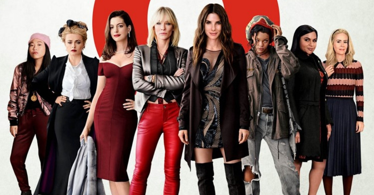 Globo exibe “Oito Mulheres e Um Segredo”, com Rihanna e Sandra Bullock, no Temperatura Máxima deste domingo